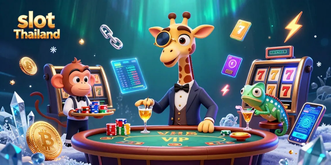 Nikmati permainan slot Thailand dengan ilustrasi 3D yang penuh gaya dan warna!