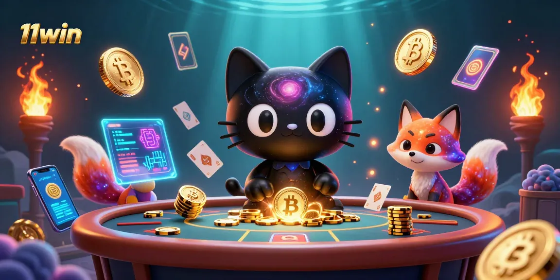 Experience thrilling gameplay with 11win's captivating cosmic casino characters.