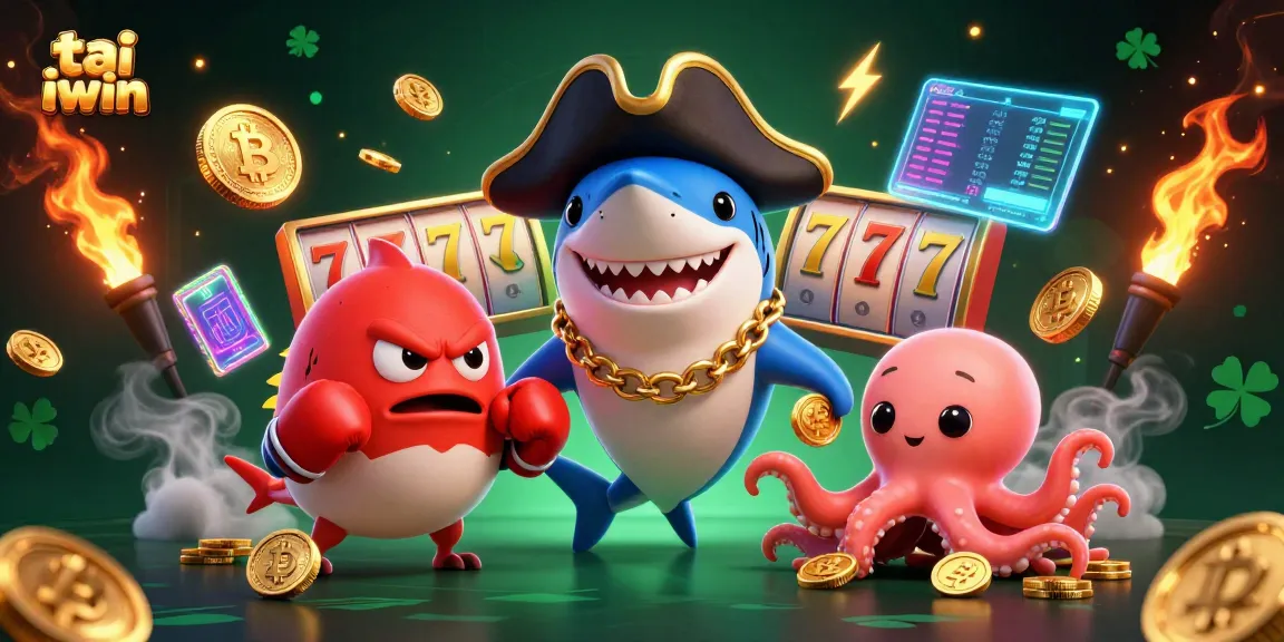Spin to win at tai iwin with an engaging pirate-themed casino scene.