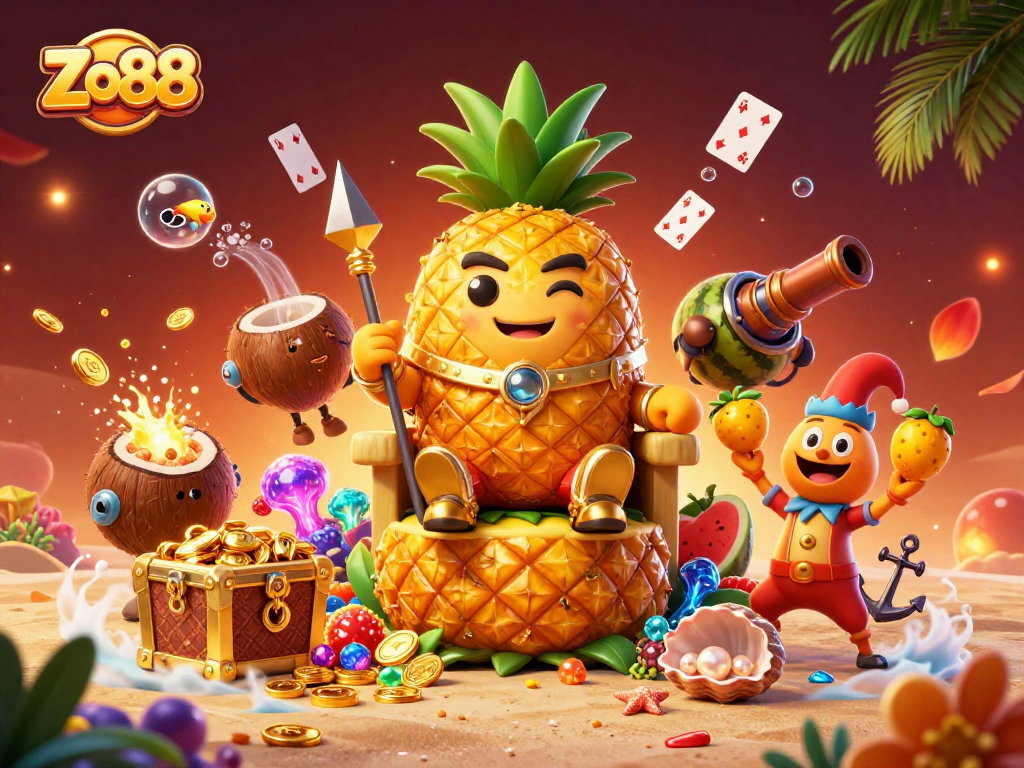 Engage with thrilling Zo88 experiences at the vibrant casino beach scene filled with treasures.