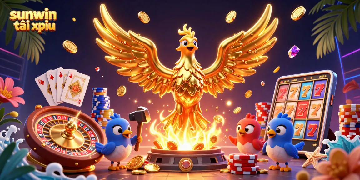 Engage with sunwin tài xỉu by playing for gold coins and jackpots in dynamic 3D casino art.